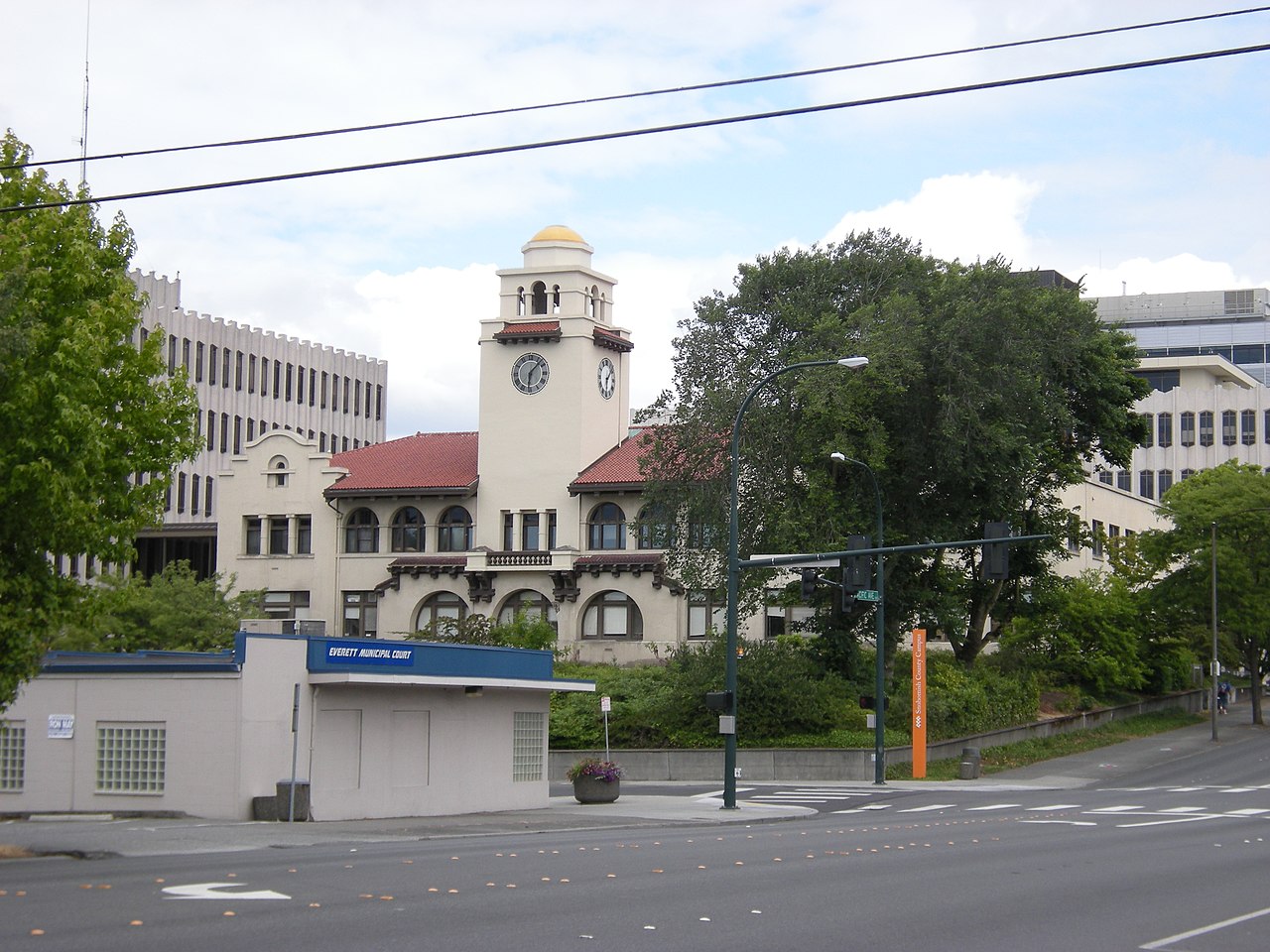 Snohomish County Courthouse — where Lewis was convicted in 2021.