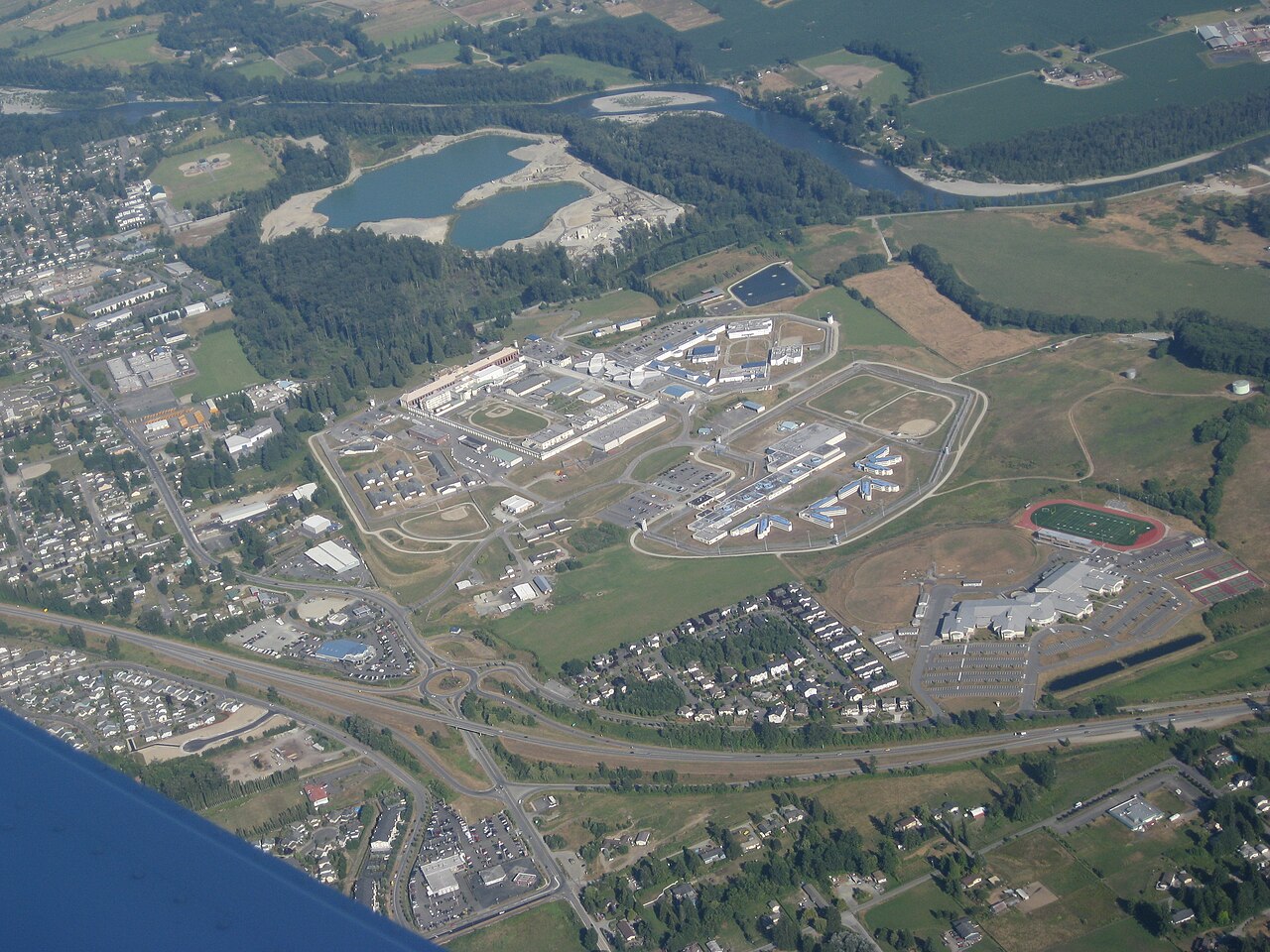 Washington State DOC facility — where Lewis is serving his sentence.